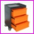 Wzek warsztatowy WSS-3 , 3 szuflady (200/200/200), wymiary wzka: wysoko 840mm, szeroko 666mm, gboko 430mm, kolor RAL-2008
