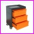 Wzek warsztatowy WSS-3 , 3 szuflady (200/200/200), wymiary wzka: wysoko 840mm, szeroko 666mm, gboko 430mm, kolor RAL-5010