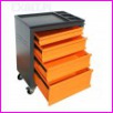 Wzek warsztatowy WSS-4 , 4 szuflady (70/160/160/200), wymiary wzka: wysoko 840mm, szeroko 666mm, gboko 430mm, kolor RAL-3020