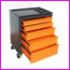 Wzek warsztatowy WSS-5 , 5 szuflad (70/70/120/130/200), wymiary wzka: wysoko 840mm, szeroko 666mm, gboko 430mm, kolor RAL-7016