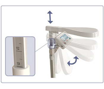 wzrostomierzem mechaniczny serii d