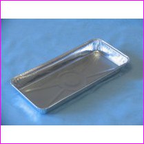Foremka aluminiowa do produktw spoywczych, prostoktna, pojemno 700 ml - karton (980 szt.)