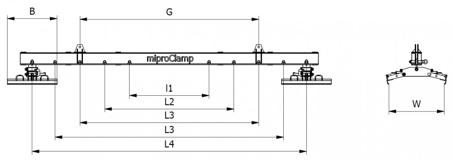 uchwyt at-p rysunek