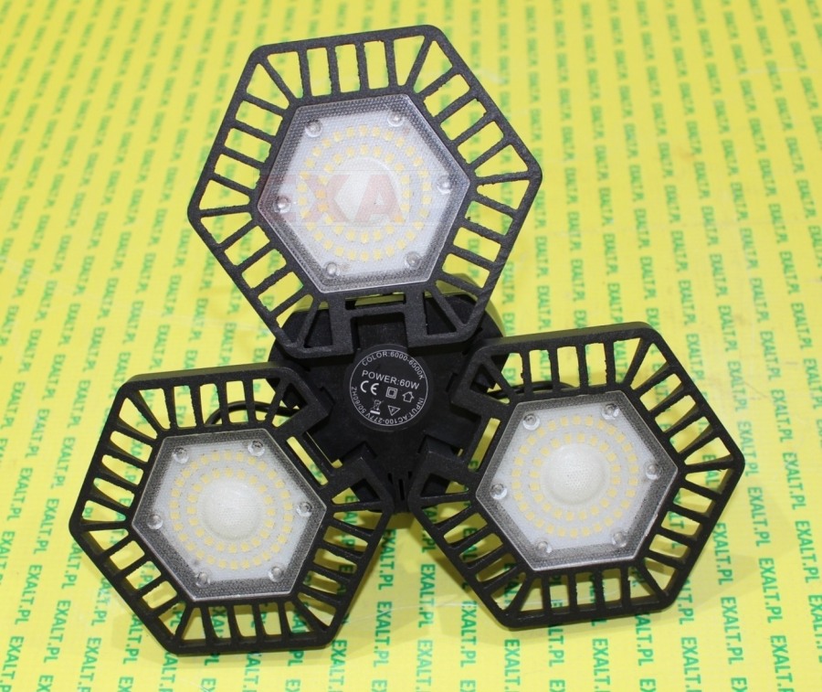 zarowka 3 x led 60w