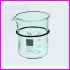 Zlewka szklana ze specjalnym piercieniem mocujcym do myjek, fi=65 mm , pojemno 250 ml