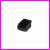 Pojemnik warsztatowy (z moliwoci sztaplowania) Typ V, kolor czarny, wymiary 119x77x56mm, pojemno 0,2 dm szeciennych
