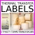 rolka etykiety termotransferowa, rolki etykiet termotransferowych nawj 2500 etykiet na rolce, papier matowy