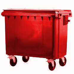 pojemnik na odpady bytowe mgb500 czerwony