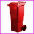 Pojemnik na odpady bytowe - model MGB 60 czerwony, o pojemnoci 60 litrw