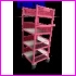 W�zek 3-p�kowy uniwersalny, rozmiary skrzyni z p�kami 59x56x97cm, ko�a fi=100mm, no�no�� 100kg, 2 ko�a sta�e i 2 ko�a skr�tne, PӣKI Z PRAWEJ STRONY ODS�ONI�TE BEZ OSIATKOWANIA !!!